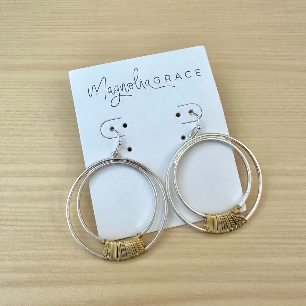 Magnolia Grace - Tenley Wire Wrap Earrings